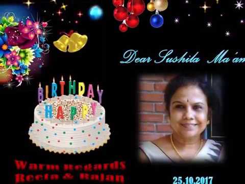 Sushila happy birthday