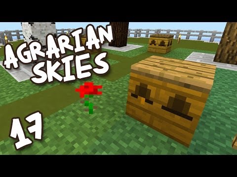 Minecraft MODDED Skyblock! Agrarian Skies Ep 17 - "The Return of GenerikBEE!!!"