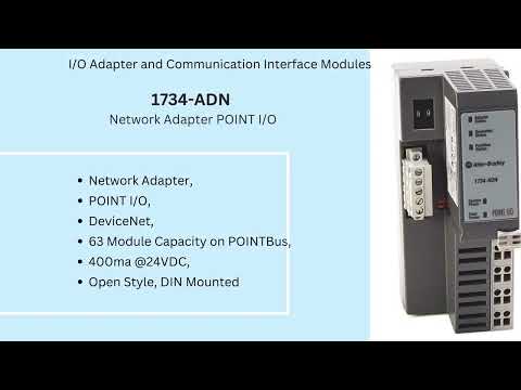 1734-AENT Allen Bradley 1-Port EtherNet I/O Adapter Module 1734-AENT Allen Bradley 1-Port EtherNet I/O Adapter Module