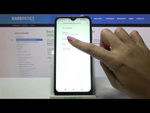 Cómo poner una contraseña a Oukitel C15 Pro - bloquear pantalla con pin, patrón o contraseña