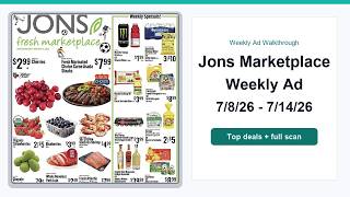 Jons Marketplace Weekly Ad (7/8/26 - 7/14/26) Top 10 Deals
