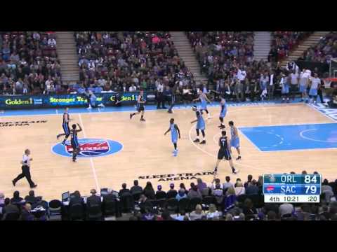 Mario Hezonja vs Sacramento Kings 11.03.2016 (4Pts)