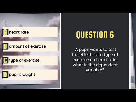 Science Process Skills - Science Quiz Bee (15 Questions)