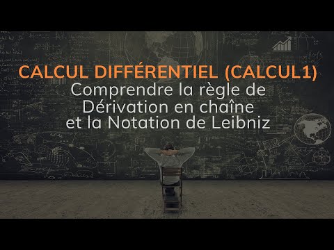 Comprendre la règle de dérivation en chaîne et la notation Leibniz (Dérivée de fonctions composées)