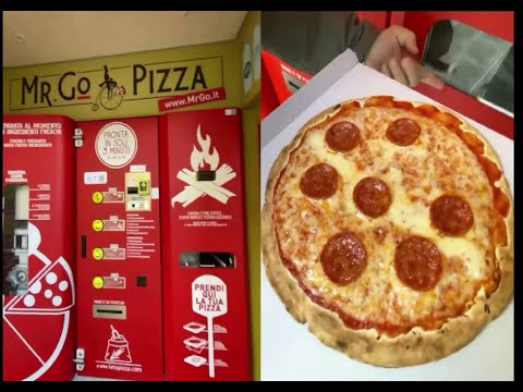 Roma: il primo distributore di pizza