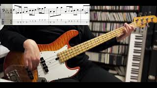 【Bass &amp; Drums】Carole King - I Feel The Earth Move (Bass Cover, Bass Tabs)