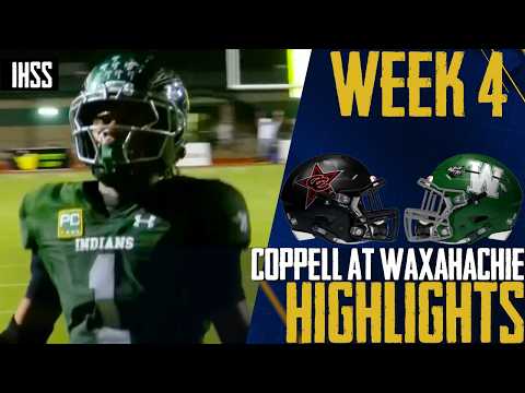 Taylen Strange Rushes for 3 TDs as Waxahachie Edges Coppell 27-24