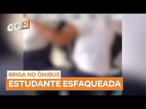 Estudante é ferida com golpes de faca após briga em ônibus escolar