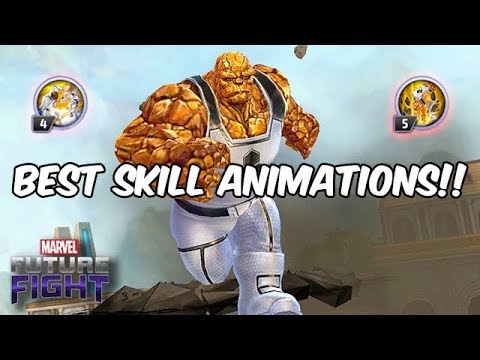 THING HAS THE COOLEST SKILLS!! BUT ARE THEY STRONG?? - Marvel Future Fight