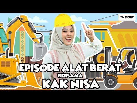 Belajar dan Bermain Episode Alat Berat Untuk Balita - Belajar Kata,Belajar Bicara, Lagu Interaktif