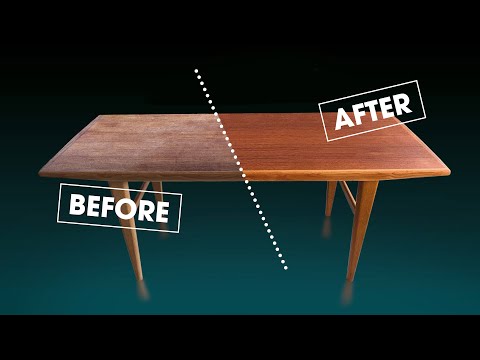The Brutal Transformation | New life into a mid-century table