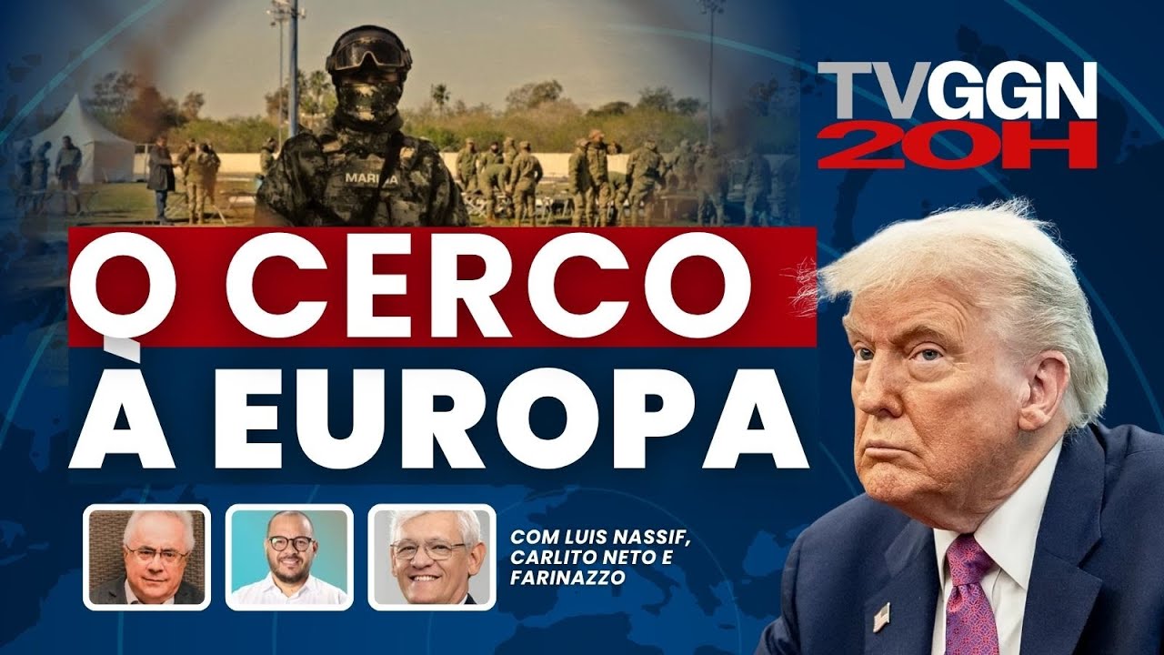 Trump atropela a OTAN e envia 5 mil soldados à Polônia | TVGGN 20H com Luis Nassif  | (22/05/26)