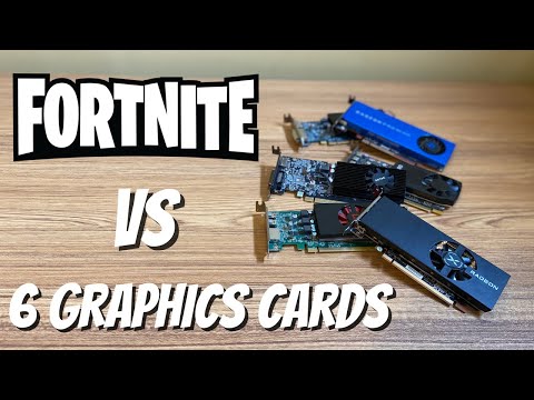 Fortnite vs. 6 Grafikkarten (Vergleich von Low-Profile-GPUs)