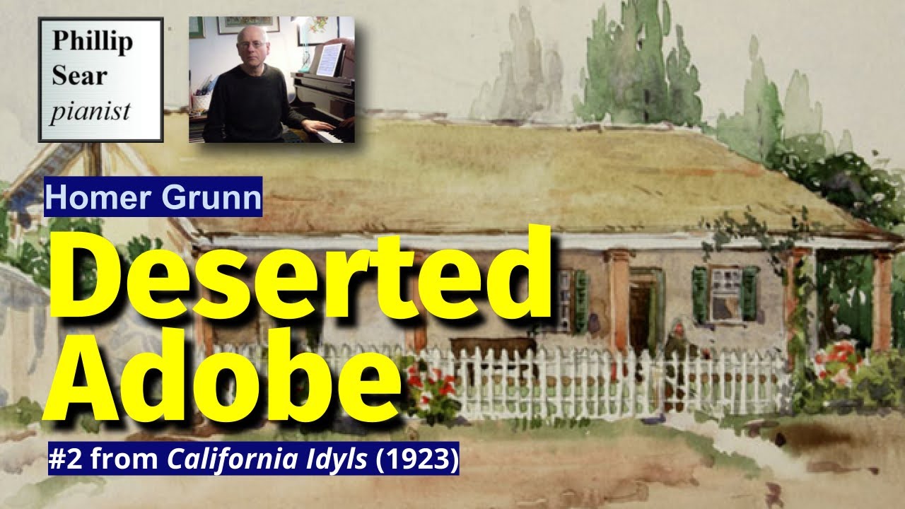 Homer Grunn: Deserted Adobe (El adobe abandonado)