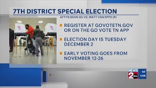 Voter registration deadline for 7th District special election