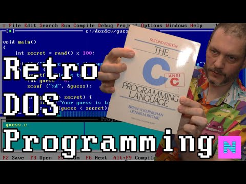 Nostalgic DOS Development Part 1 - FreeDOS, DJGPP, RHIDE and other madness.