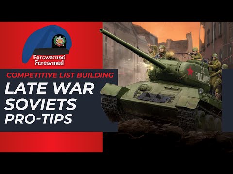How to build a Late war Soviet list for Flames of war