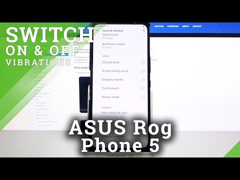 How to Change Vibration Settings in ASUS Rog Phone 5 – Open Vibration Settings