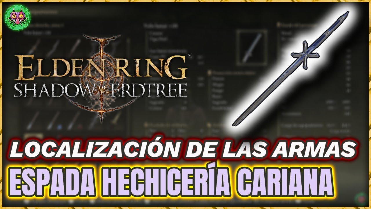 Localización ESPADA de HECHICERÍA CARIANA | Elden Ring: Shadow of the Erdtree