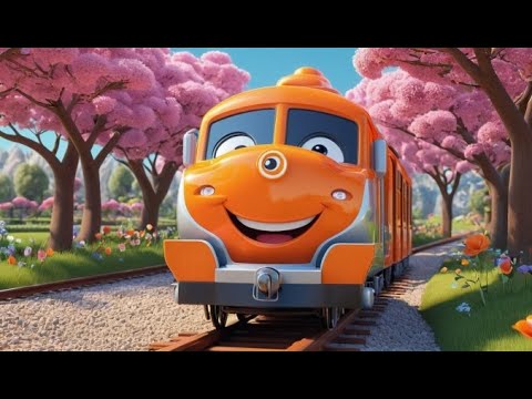 Learn Colors with Toy Trains | Nursery Rhyme Song for Kids
