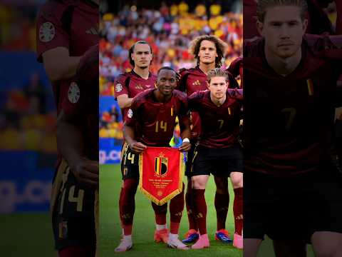 Belgium 🇧🇪 Squad Euro 2024 vs. Romania | Where Are They Now? #belgium #euro2024 #euro #squad #shorts