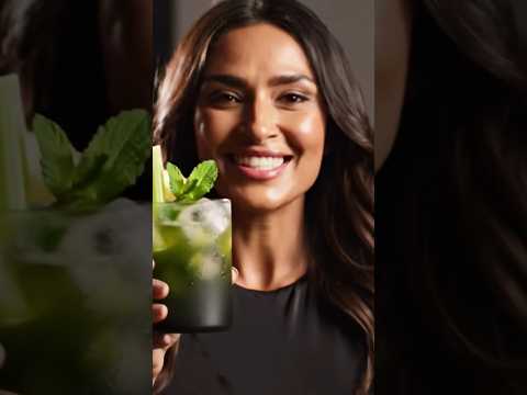 Detox zeleni sok od celera, jabuke i đumbira — restart za 5 min 🥬🍋