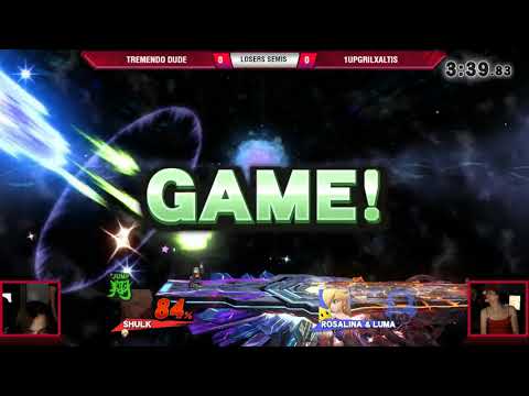 VS Weekly 10/5/17 - Losers Semis - Tremendo Dude (Shulk) vs 1Upgrilxaltis (Rosalina) - Smash 4
