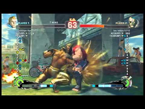 【スパ４】soushihan KaoTV[KSK] vs los lobos1010[サガット]