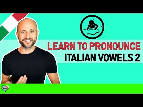 How to Pronounce Italian Vowels - Part 2 | Learn Italian Language Pronunciation