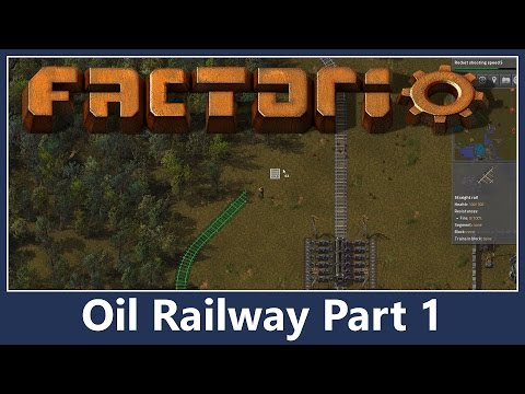 Factorio! Oil Railway Part 1