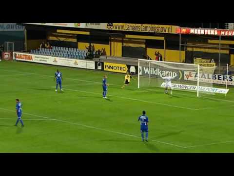 Goal Michael de Leeuw - BV Veendam - FC Volendam  - 18 september 2009