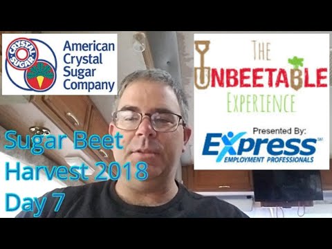 Sugar Beet Harvest 2018 Day 7 Live-RVSWAT