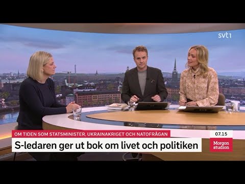 Magdalena Andersson: ”Biden ville bromsa Natoförhandlingarna”