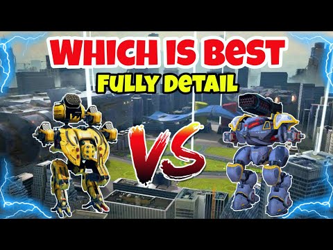 [WR]🔥Angler VS Mercury Weapon Comparison |War Robots|