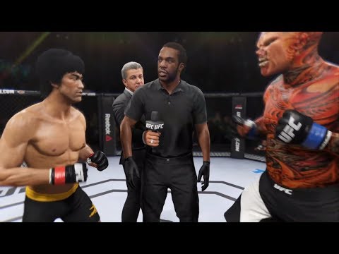 Bruce Lee vs. Nemesis (EA Sports UFC 2) - CPU vs. CPU