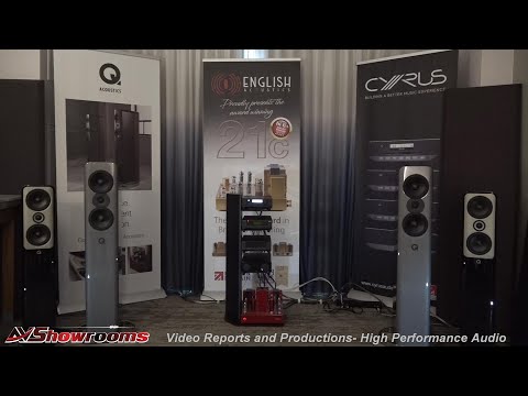 Fidelity Imports, Q Acoustics speakers, Cyrus Amps, English Acoustics amp, QED and Titan cables