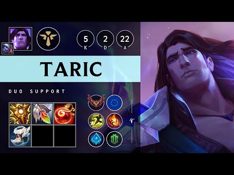 Taric Support vs Thresh - EUW Grandmaster Patch 25.21