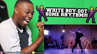 WHO SAID WHITE BOYS CANT DANCE!? Cutting Ties - Nicole Kirkland Choreography- REACTION