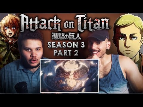 REACTION | "Attack on Titan Season 3 Part 2 Opening" - A NEW BATTLE?!