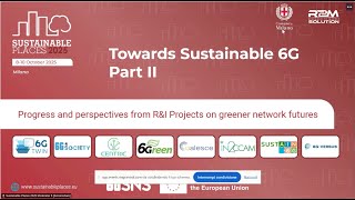 Workshop - Towards sustainable 6G – part II: Progress and perspectives on greener network futures