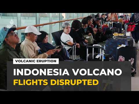 Indonesia volcano erupts: Eruption disrupts flights at capital airport