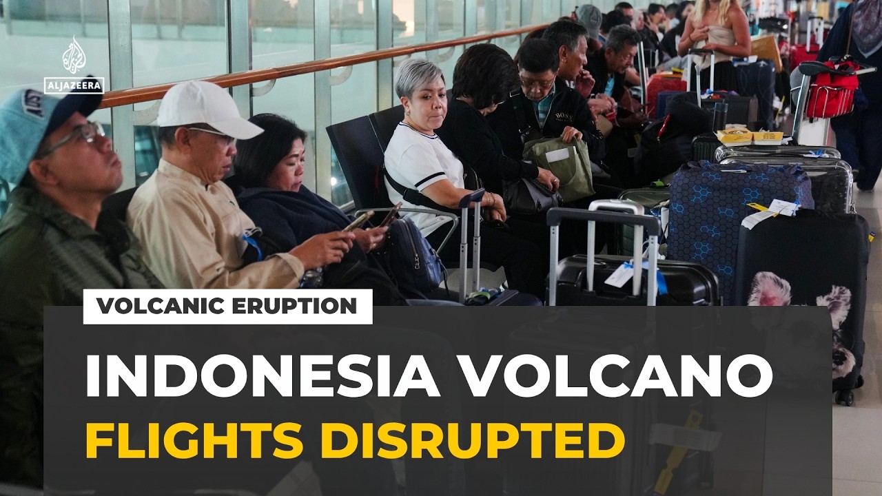 Indonesia volcano erupts: Eruption disrupts flights at capital airport