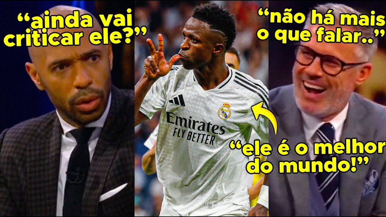 🚨ATÉ O INGLÊS QUE 0DIAVA O VINI SE RENDEU AO MELHOR DO MUNDO! MÍDIA INGLESA RECONHECE O BOLA DE OURO