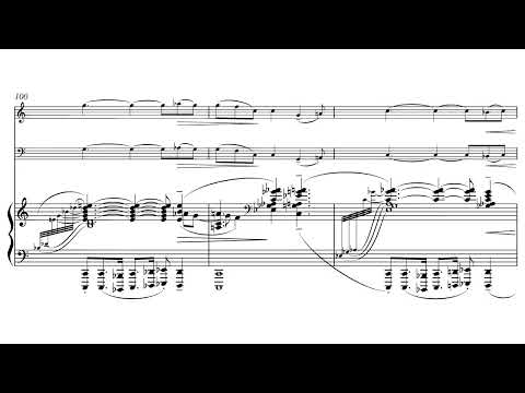 Maurice Ravel - Piano Trio (1914) [w/ score]