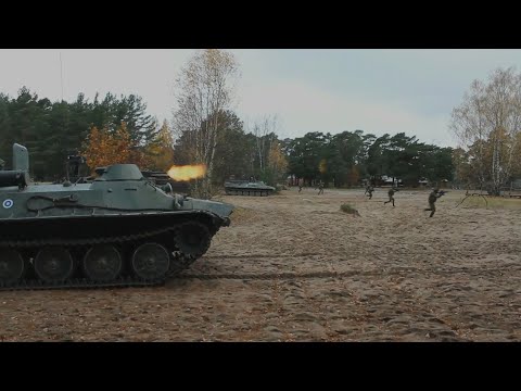 Fire and movement | Combat training | Finnish Defence Forces