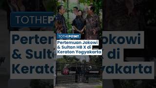Pertemuan Misterius Jokowi & Sultan HB X di Keraton Jogjakarta: Enggak ada bahas politik, kok!