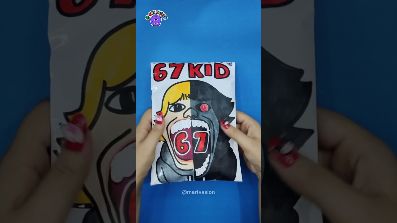 67 Kid (SCP - 067) Analog Horror Blind Bag 😨☠️ Pt.2 #67kid #67meme #67 #scp #blindbag #toys