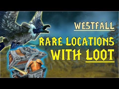 WoW Classic - Rare Mob Locations + UNIQUE LOOT - Westfall