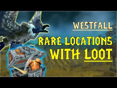 WoW Classic - Rare Mob Locations UNIQUE LOOT - Westfall