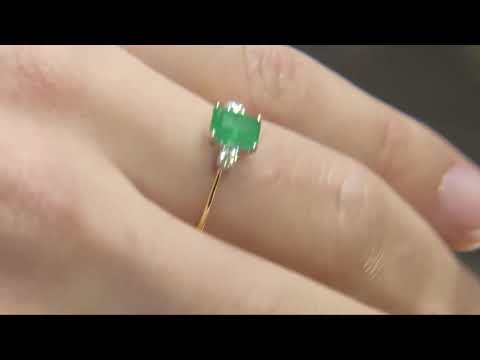 GR080 Gemstone Engagement Ring